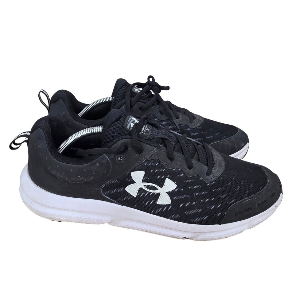 Under Armour Charged Assert 10 Running Shoes Mens 13 Black Sneakers 3026175-001